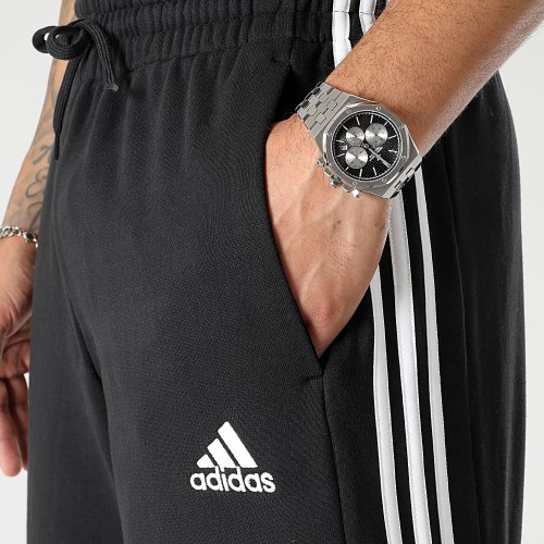 Short Jogging A Bandes IC9435 Noir