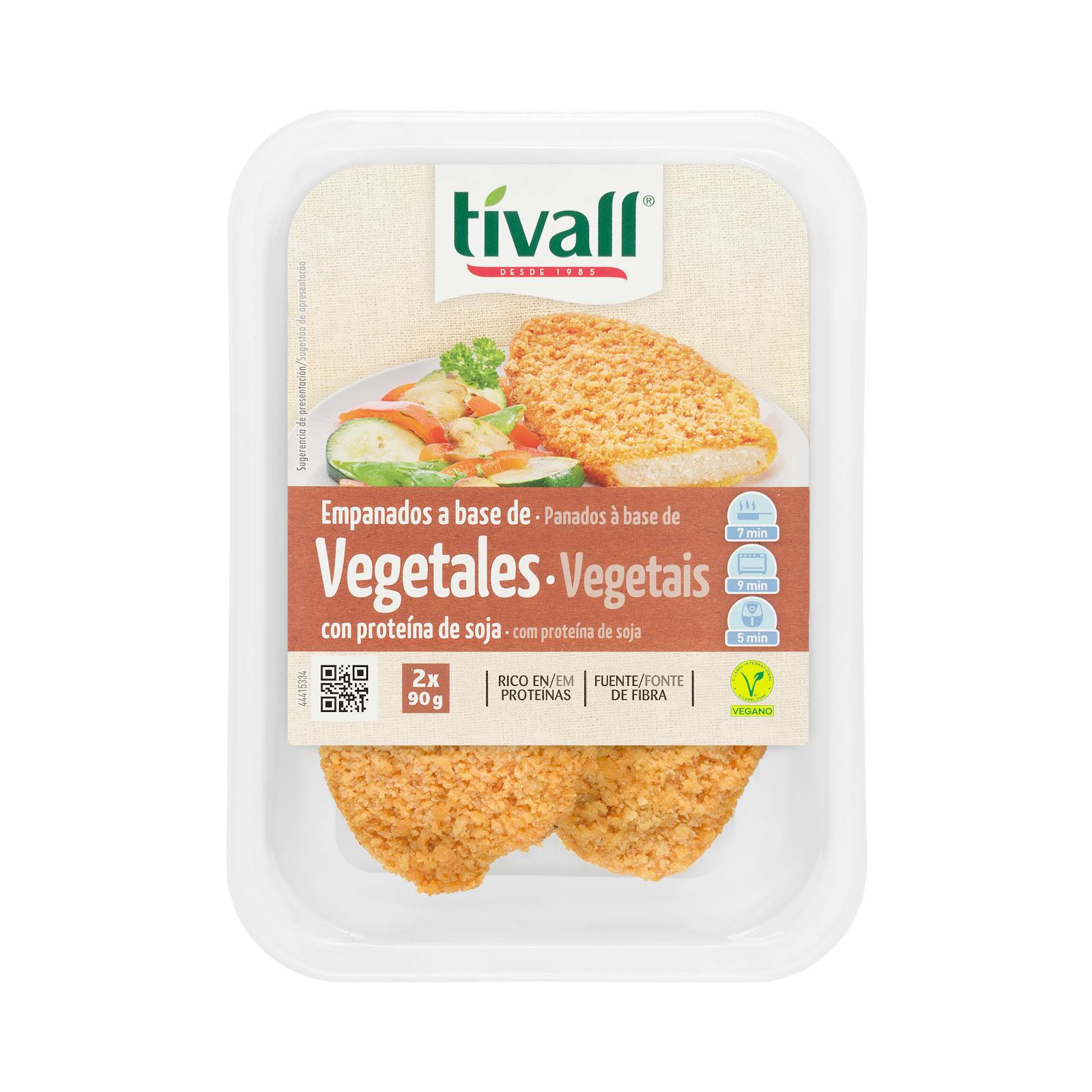 Panure végétale aux protéines de soja Tivall
