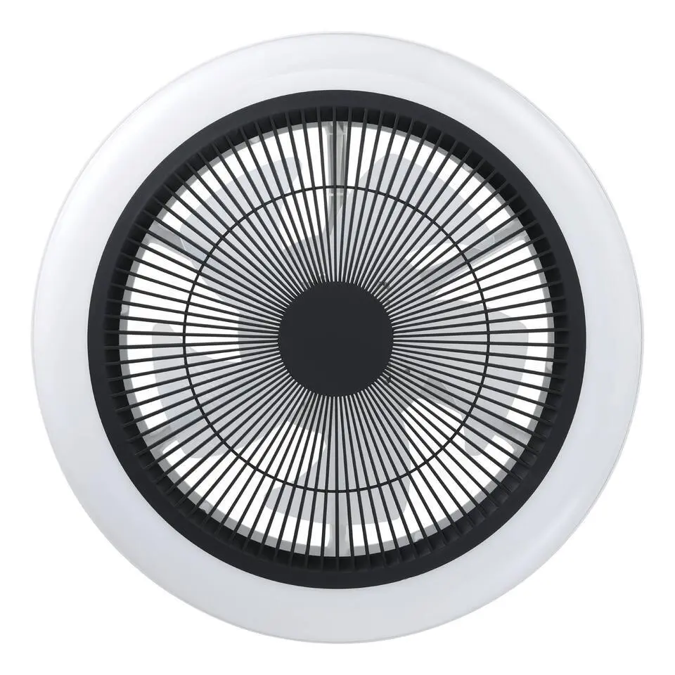 EGLO Sayulita Plafondlamp met ventilator - DC LED-CCT - Wit/Zwart