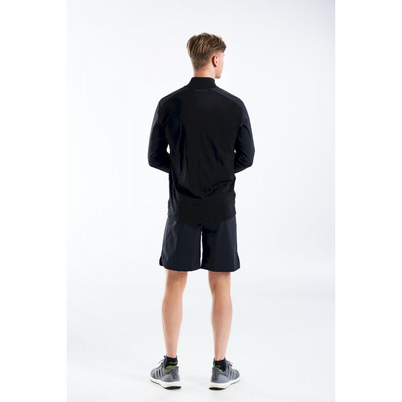 Running Merino Cover Zip Neck - Polaire en laine mérinos homme