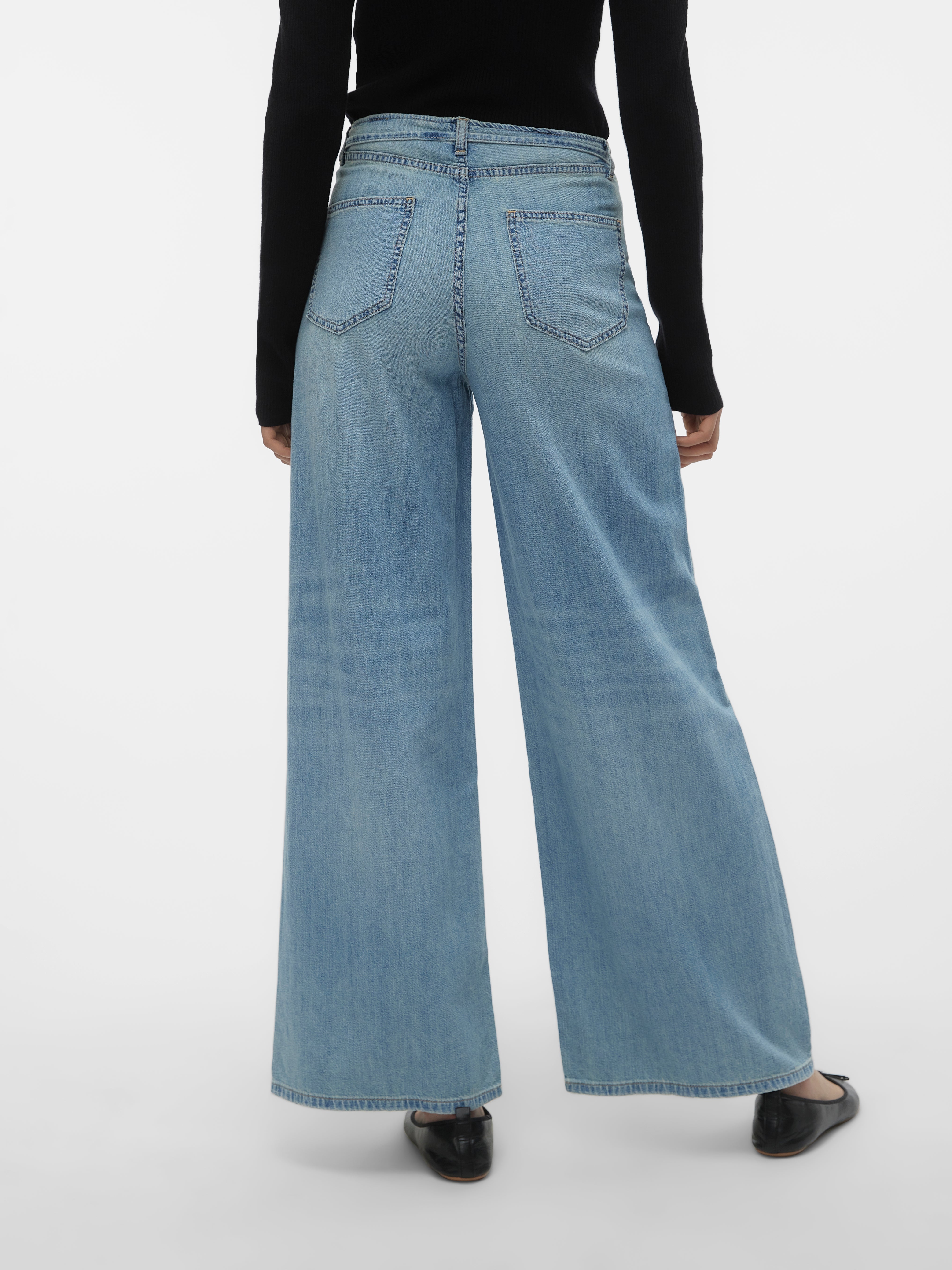 VMANNET Mid rise Wide fit Jeans