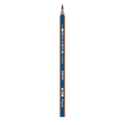 Maped Black'Peps Navy Green - Crayon à papier - HB