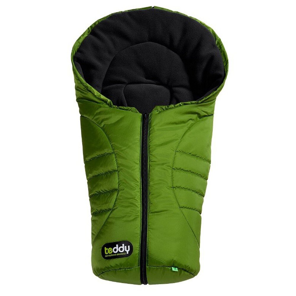 Odenwälder BabyNest Odenwälder 11310-550 Schalensitz Fusssack Teddy one2 grün