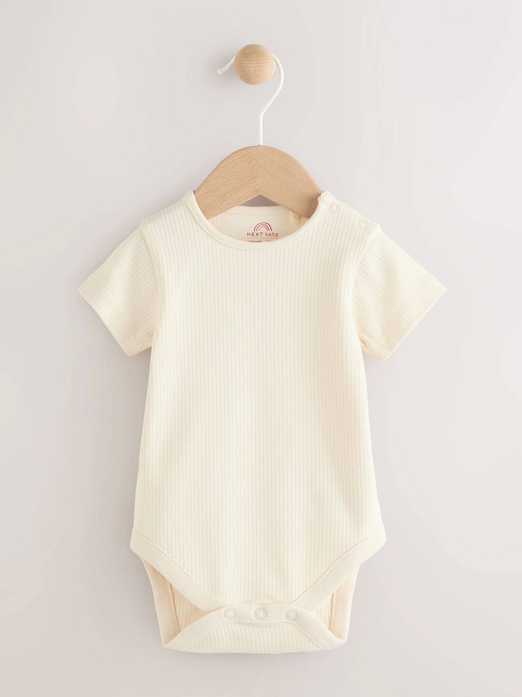 Kersrode streep - Babyset van rompertje met korte mouwen en bretelbroek (0mnd -2jr)