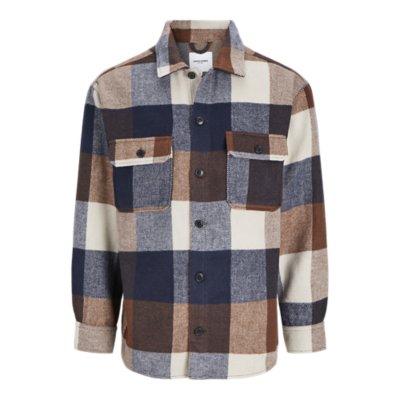 Chemise à manches longues homme Ebradley JACK JONES