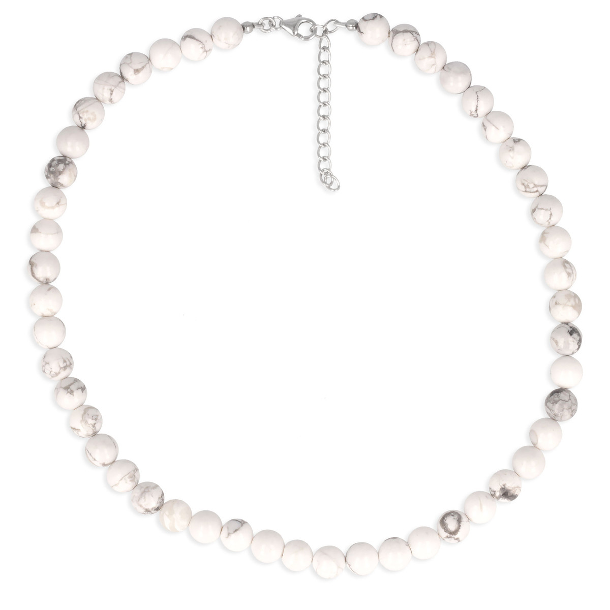 Collier Femme Pierre de Howlite pierres fines