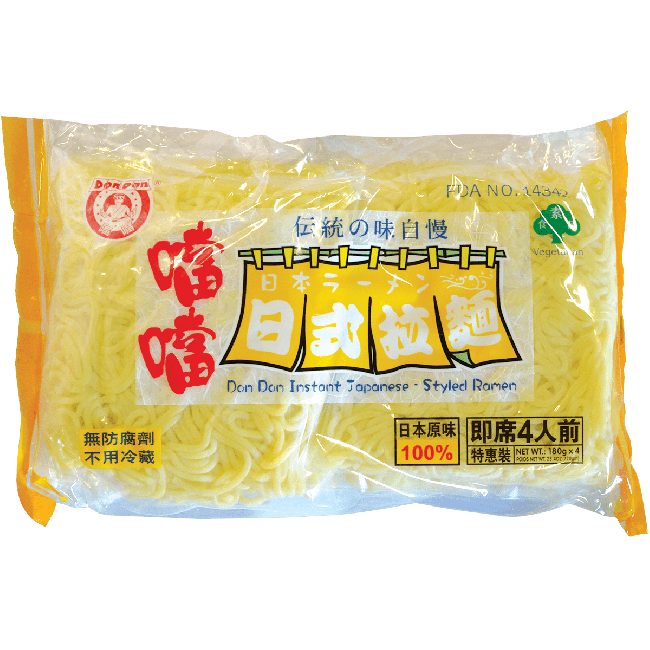 Dondon Instant Japanse Ramen 4x180g