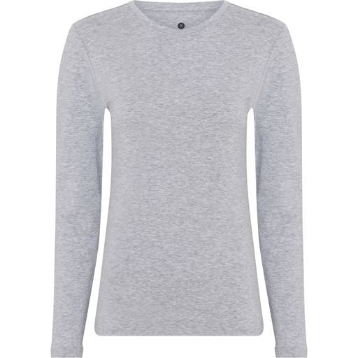 JBS Langærmet T-shirt, Light Grey Melange, L