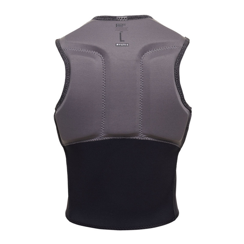 Gilet Impact Vest Kite Mystic Block Frontzip Grey