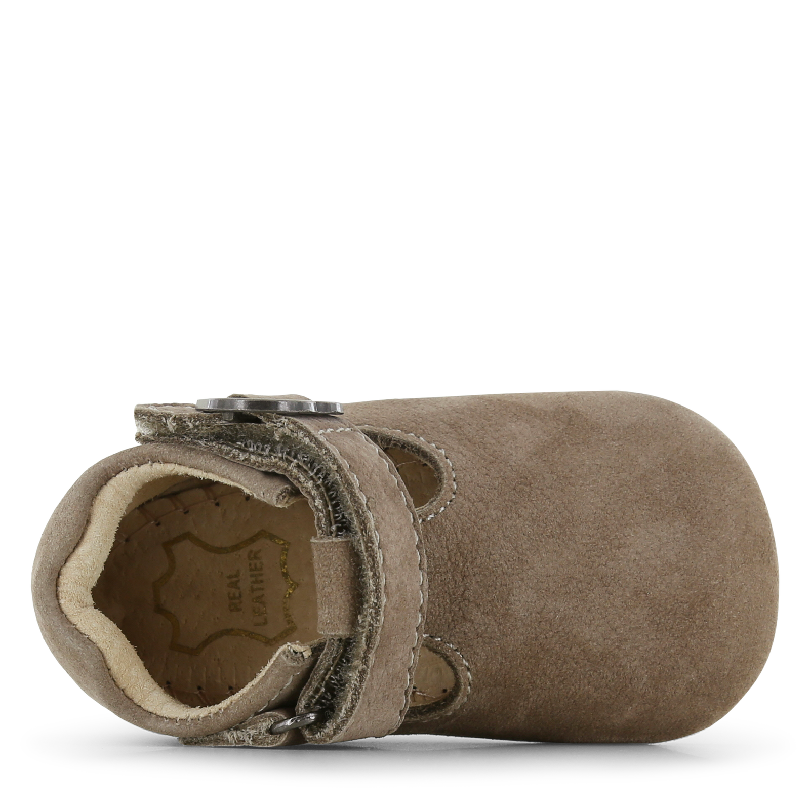 Shoesme taupe BABY-PROOF® T-Bar Schuh