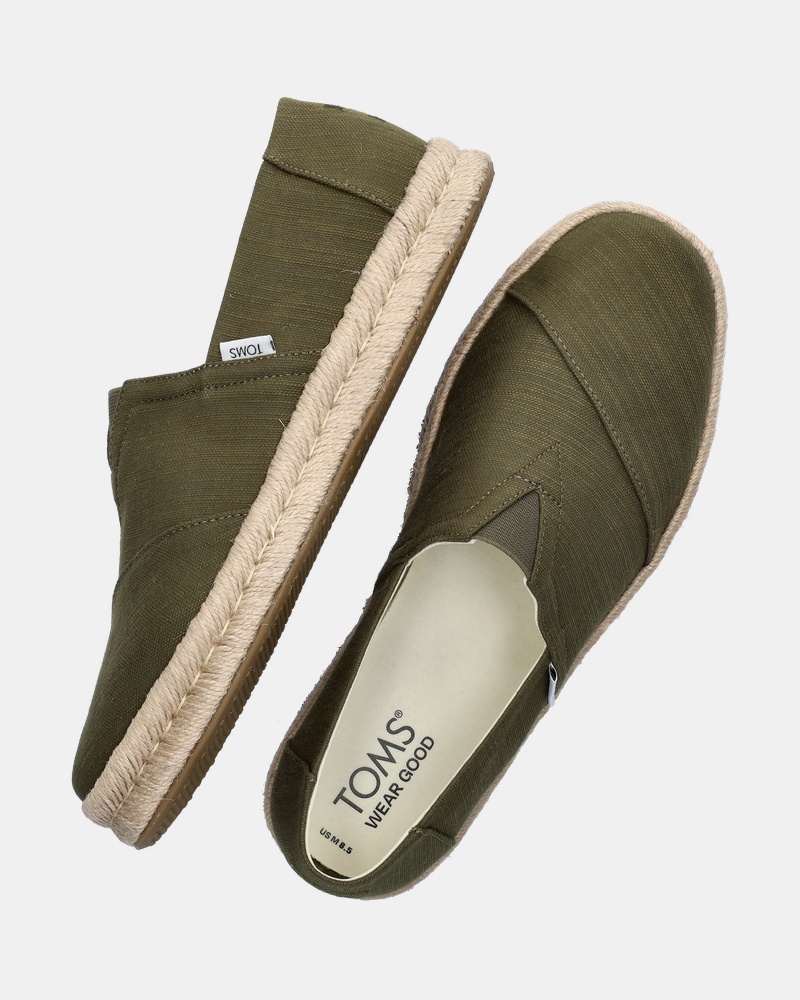 Toms Alp Rope 2.0 Espadrilles  - groen