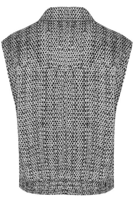 C&S The Label zwarte dames gilet