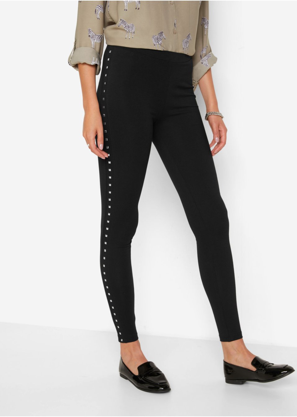Legging avec rivets