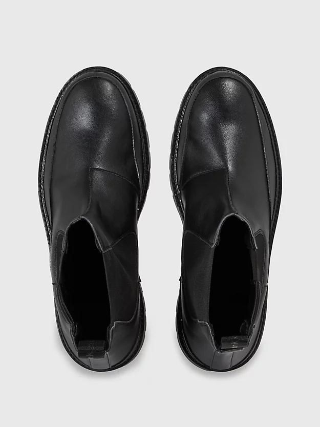 Botas de couro ecológico