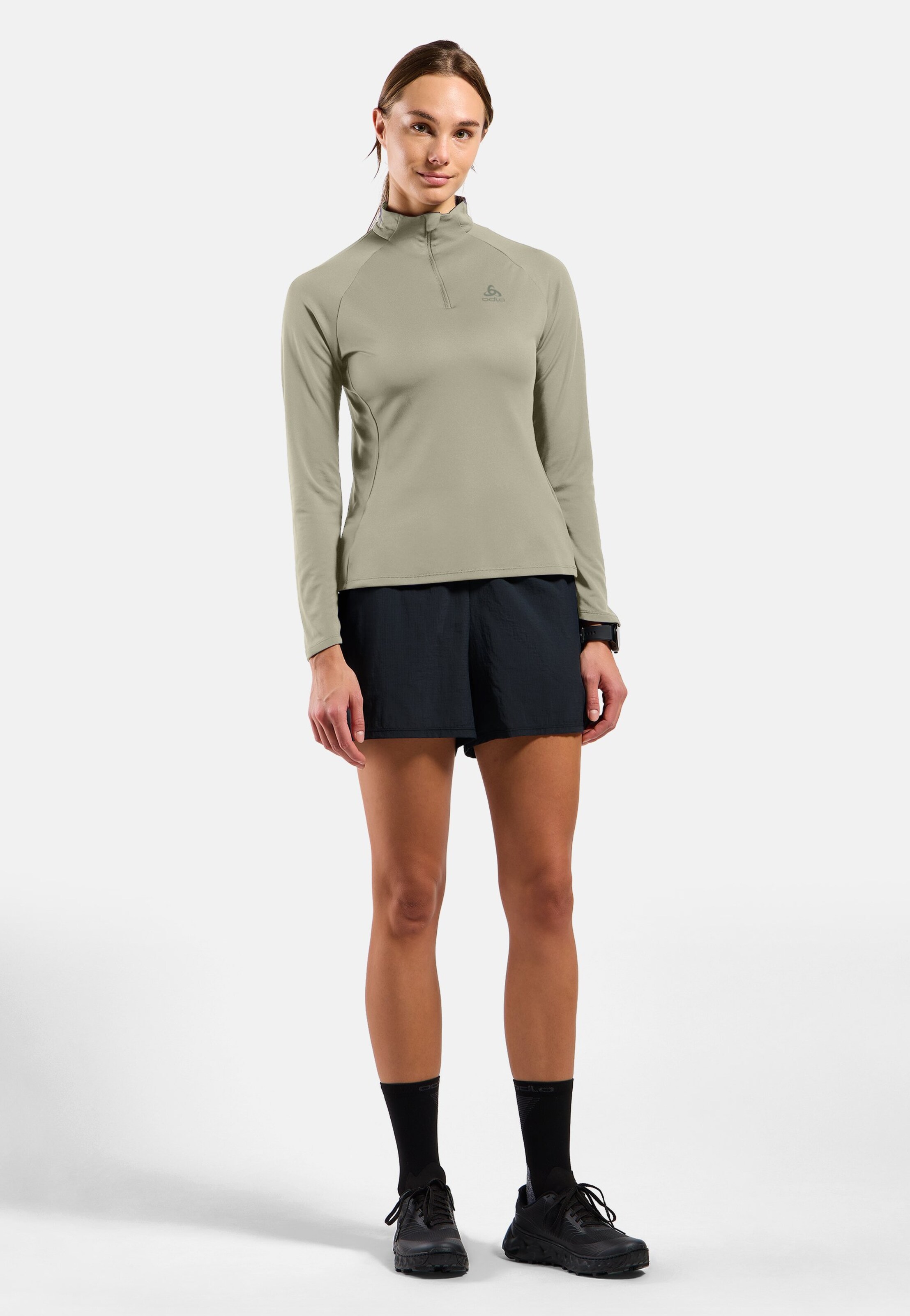 Damen Essentials Mid Layer in agate gray