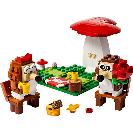 LEGO pindsvineskovtur legetøjssæt med dyr 40711