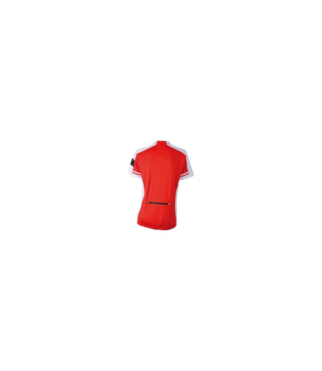 maillot cycliste zippé FEMME JN453 - rouge