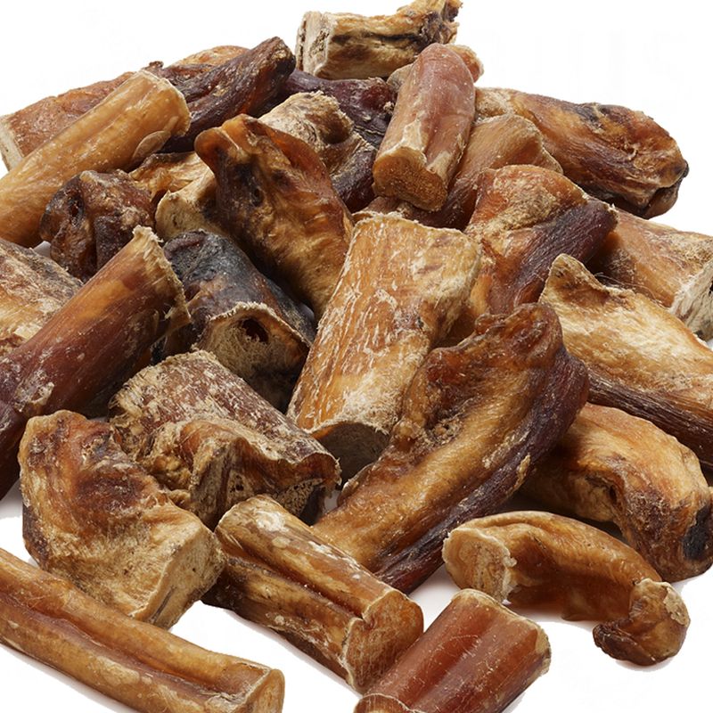 Morceaux de cimiers de bœuf
