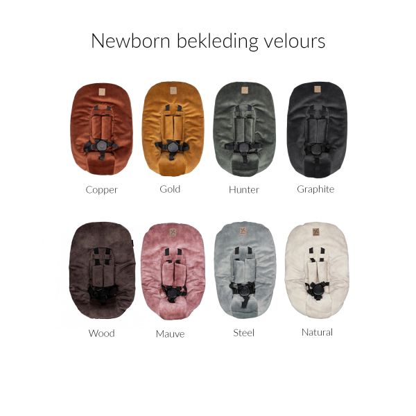 Kidsmill Up! Kinderstoel incl. Babyset   Newbornset Oatmeal