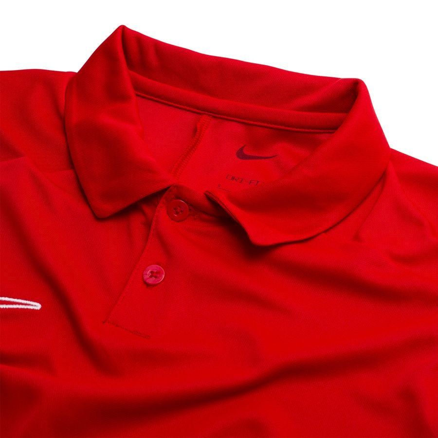Nike Polo Dri-FIT Academy 25 - Rouge/Noir/Blanc Femme