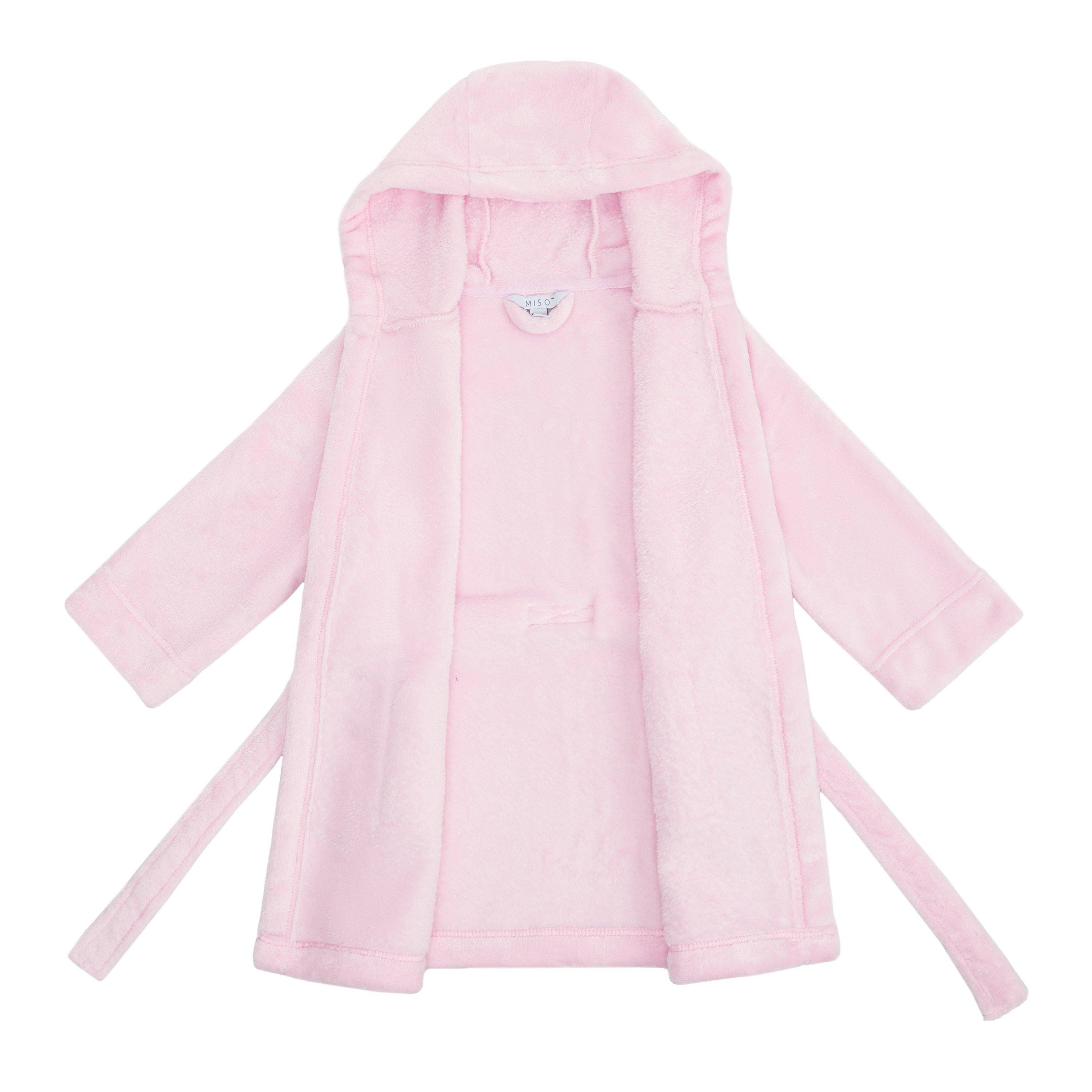 Miso Kids Girls Fleece Dressing Gown