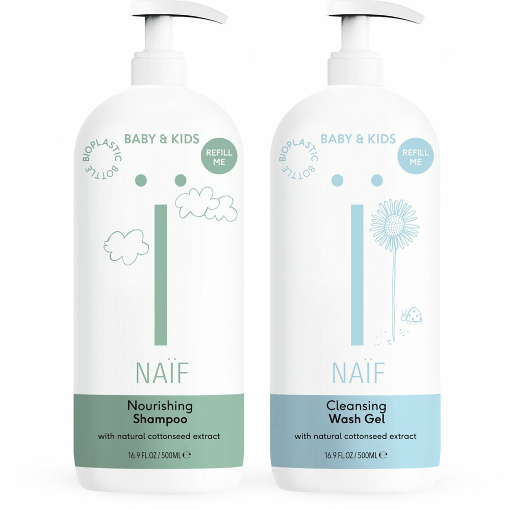 Shampoo & Wasgel - 2x 500 ml - Pakket