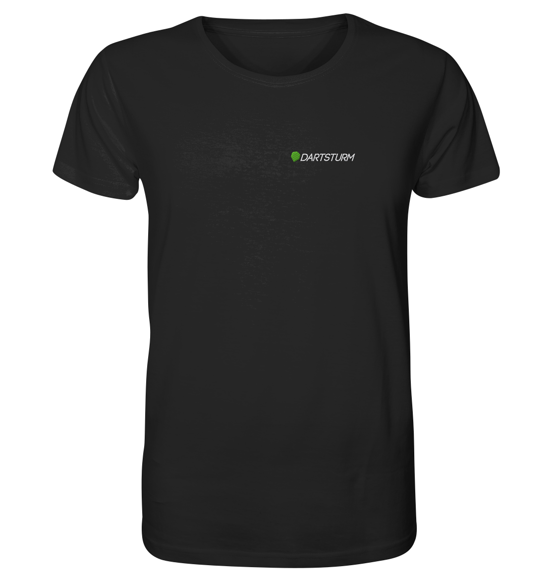 DartSturm - Logo Weiß Herren Shirt (Stick)