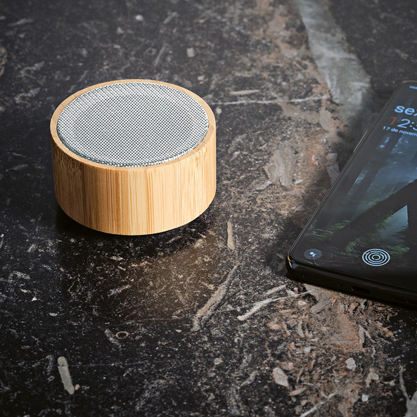 Aodaci ASP005 - Enceinte Einstein en Bambou 400 mAh