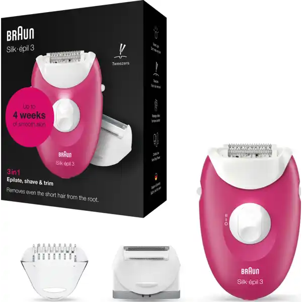 Silk-épil 3 Epilierer, Rasierer & Trimmer SE 3-276