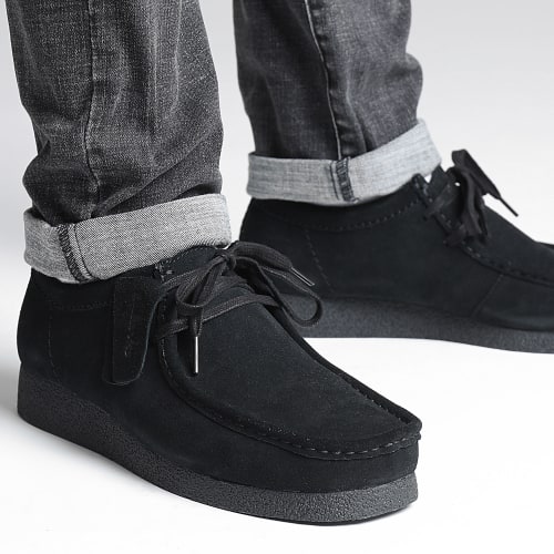 Chaussures Wallabee Evo Black Suede