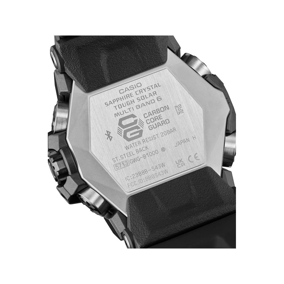 Montre CASIO G-SHOCK homme bracelet résine noir