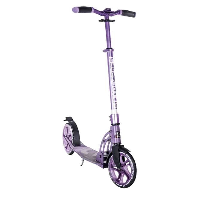 Aluminium Scooter - Six Degrees - 205 mm -lila