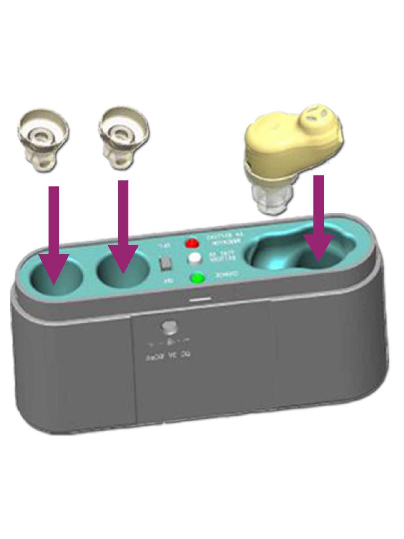 Oreillette rechargeable