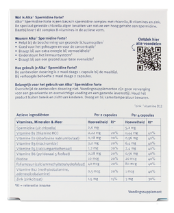 Alka Spermidine Forte Capsules 60CP