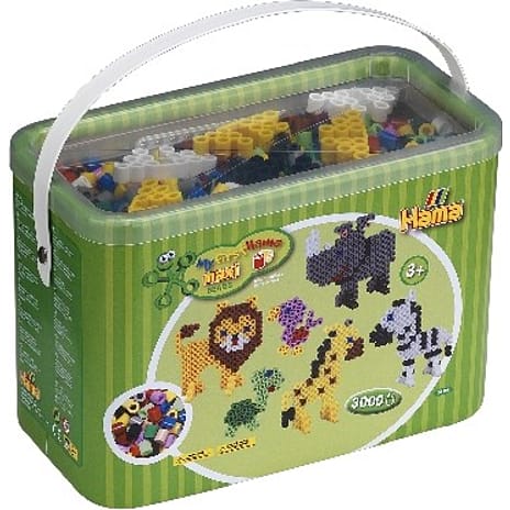 Hama maxi perler 3000 stk. - mix