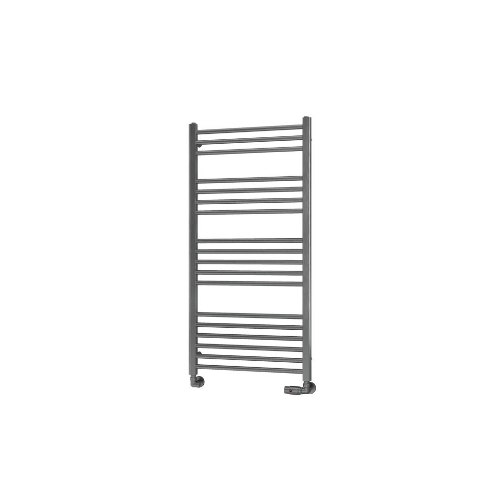 Eastbrook Wendover handdoekradiator 60x120cm 537W RVS geborsteld