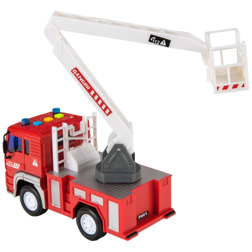 Super Wheelz Kleines Feuerwehrauto mit Licht und Sound
