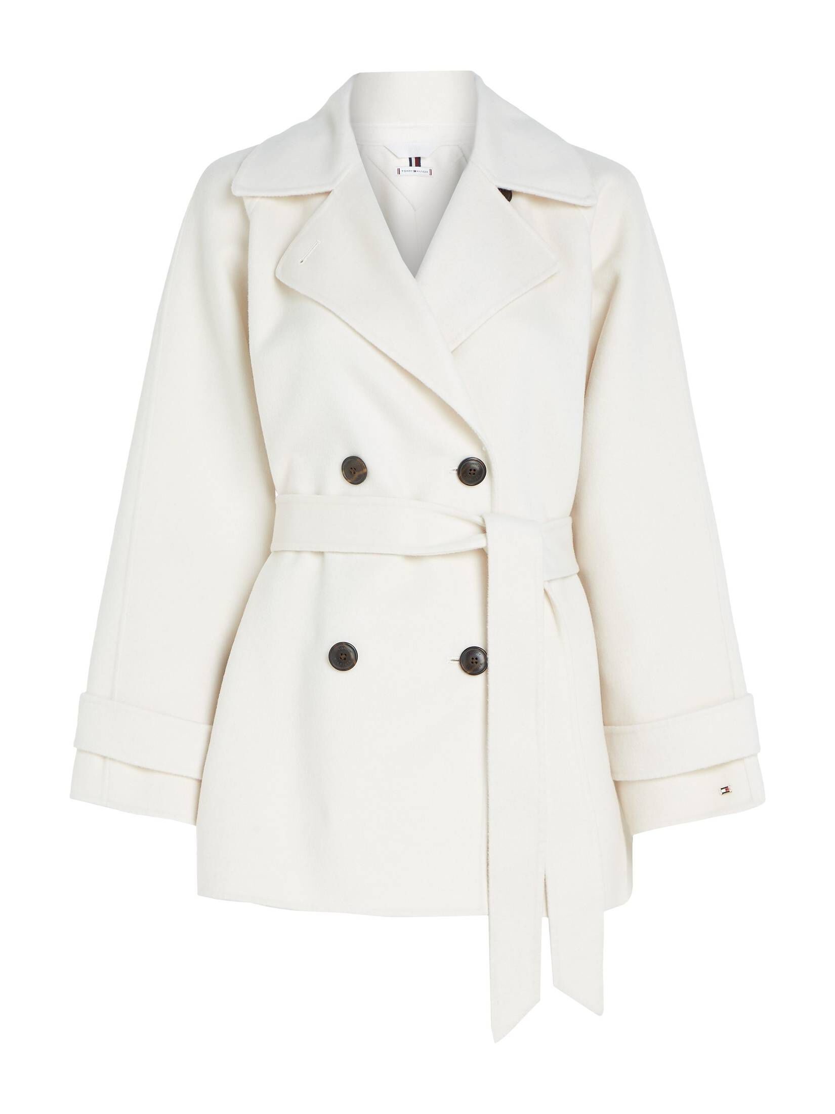 Tommy Hilfiger| Damen Wolljacke DF WOOL BLEND SHORT TRENCH