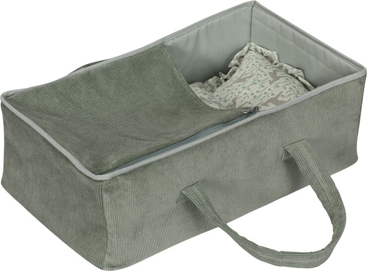 Mamamemo DUKKELIFT 40 CM. FLØJL - Grøn