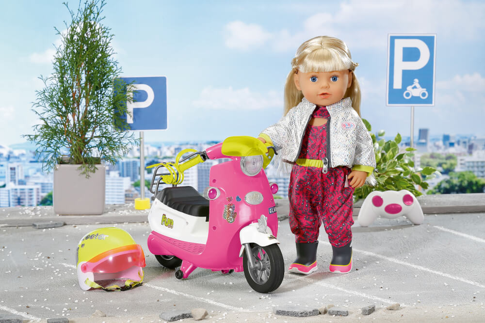 Zapf 830192 BABY born City RC Glam-Scooter
