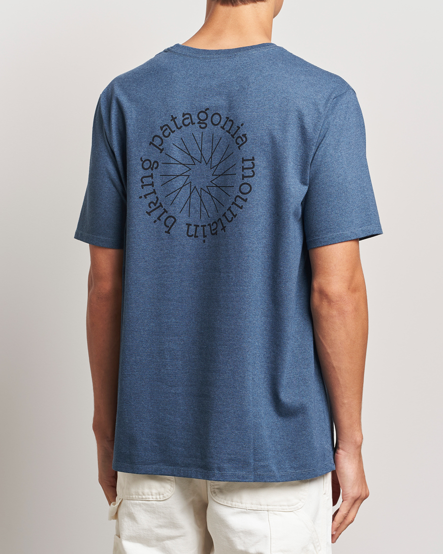 Patagonia Spoke Stencil Responsibili T-Shirt Utility Blue