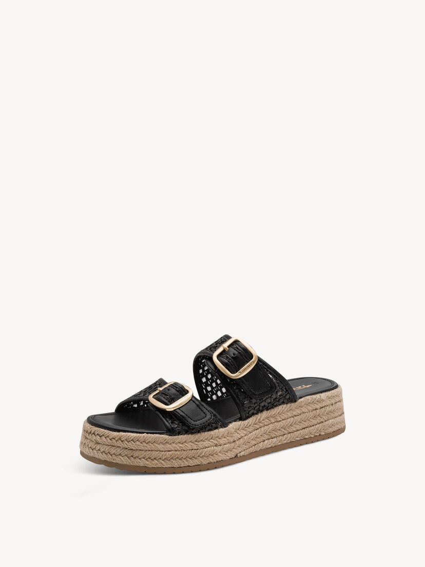 Slipper - zwart