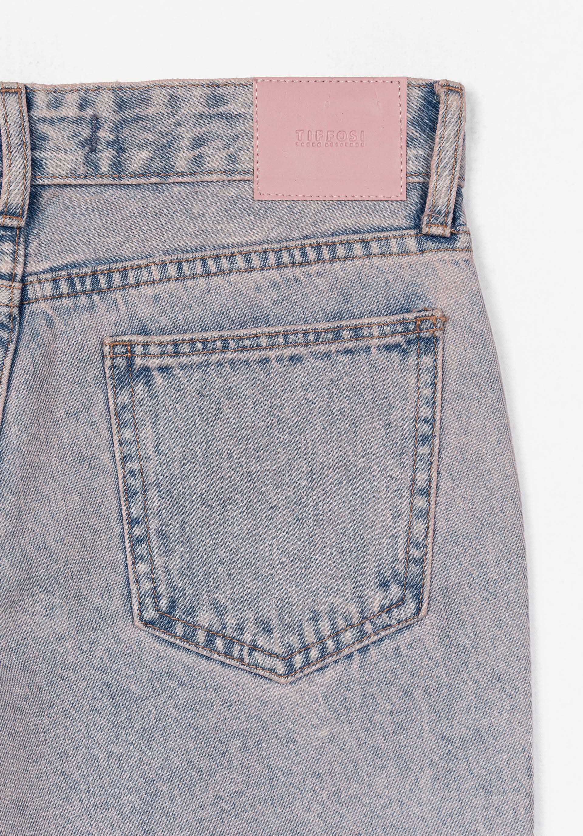 Jeans Zendaya Straight Fit Cintura Baixa