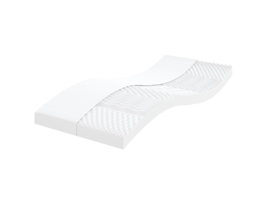 VIDAXL - Lit de jour avec gigogne et matelas gris foncé 80x200 cm tis...