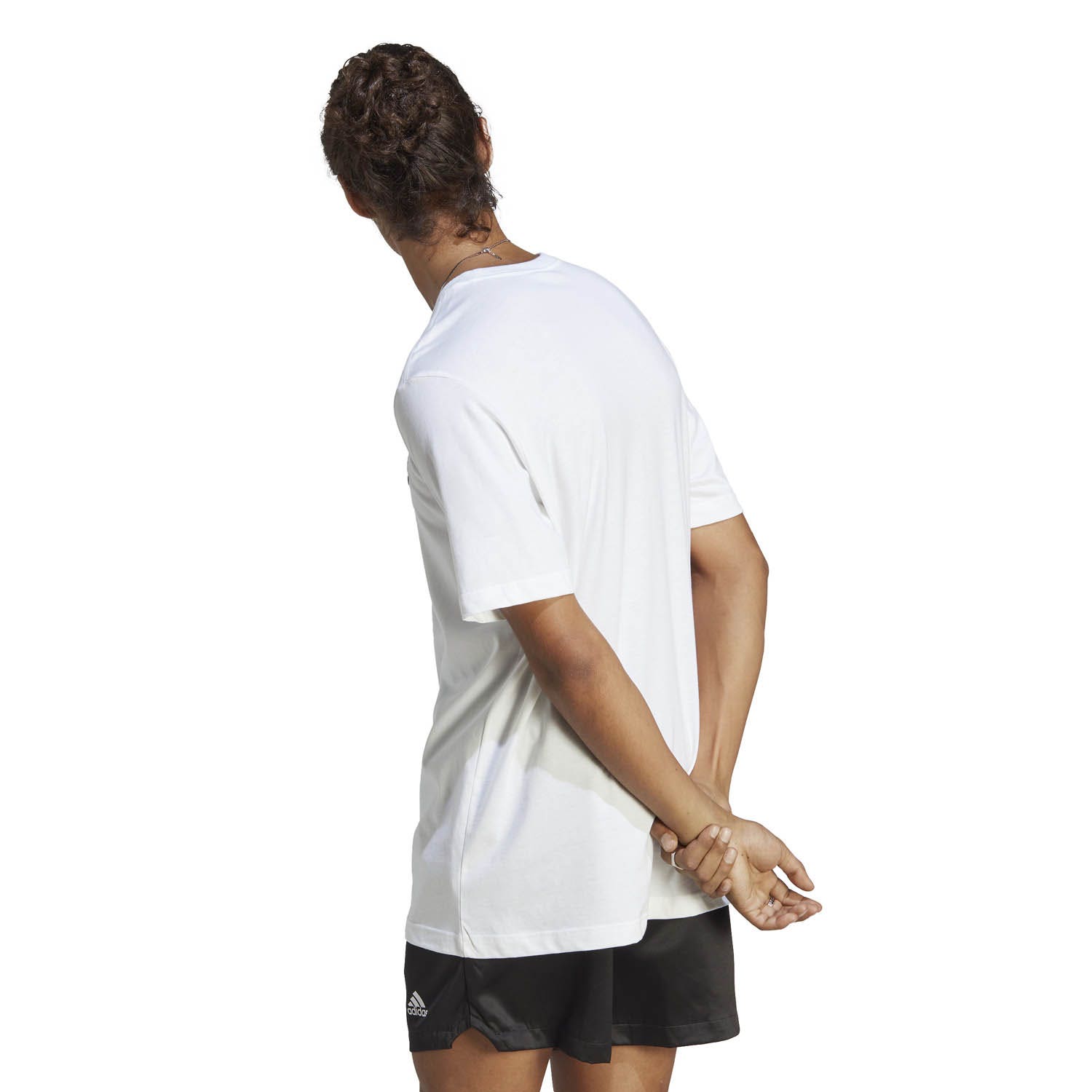 adidas  Essentials Single Jersey Geborduurd Small Logo T-shirt