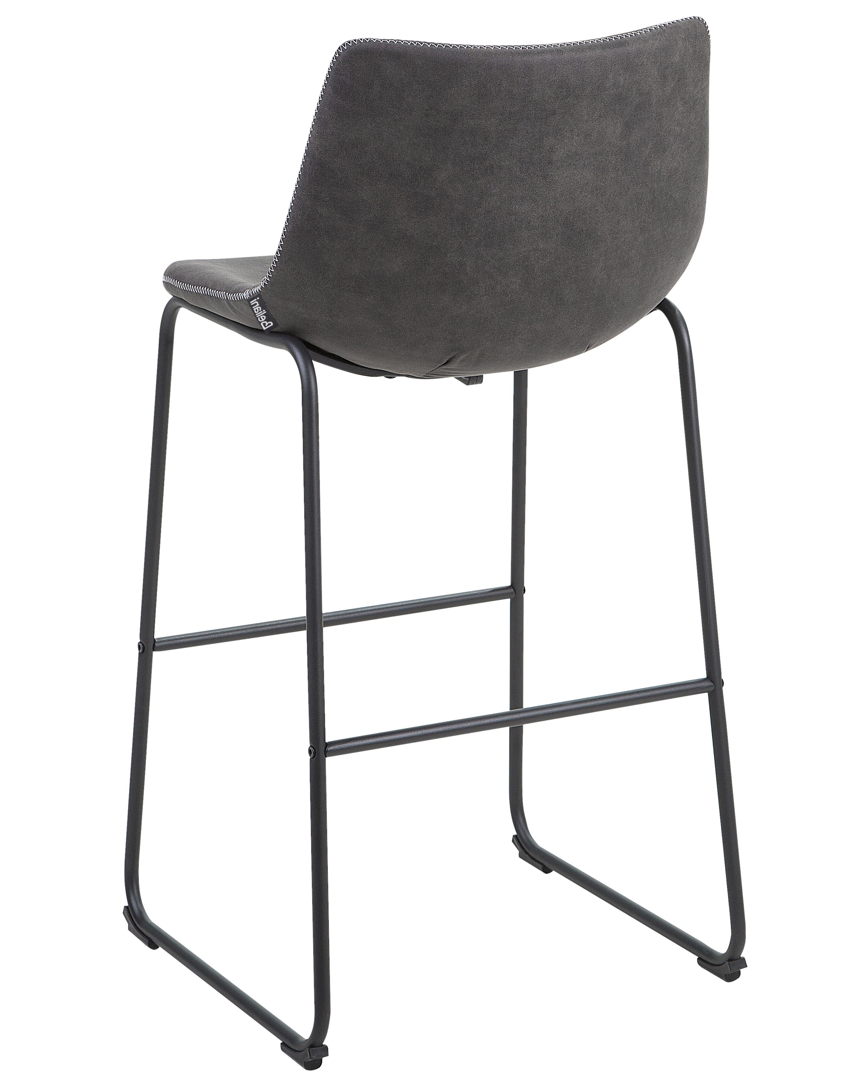 Set van 2 barstoelen FRANKS Grijs