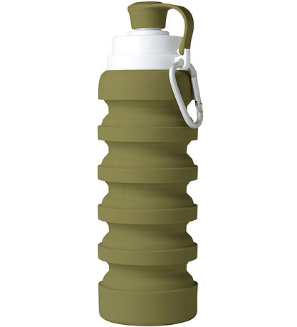Mininor Faltbar Trinkflasche - Silikon - 200-500 ml - Grün