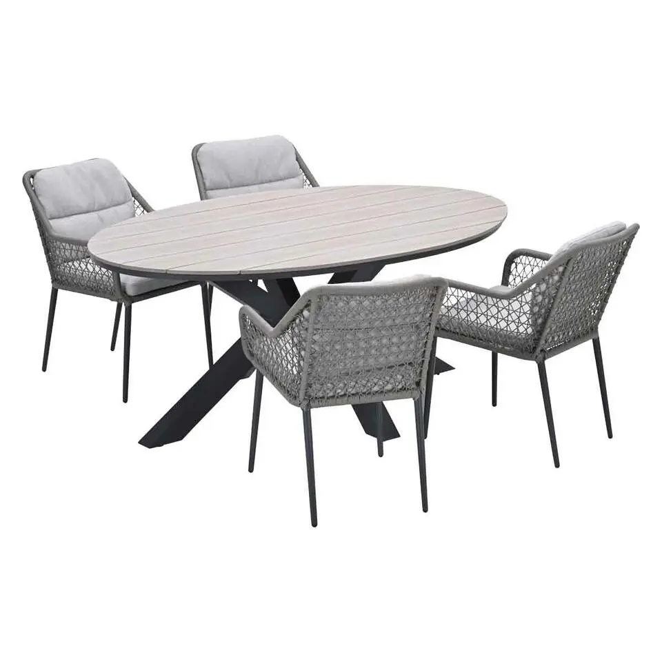 Garden Impressions Pemba - Tulli tuinset 5-delig 180x115 cm