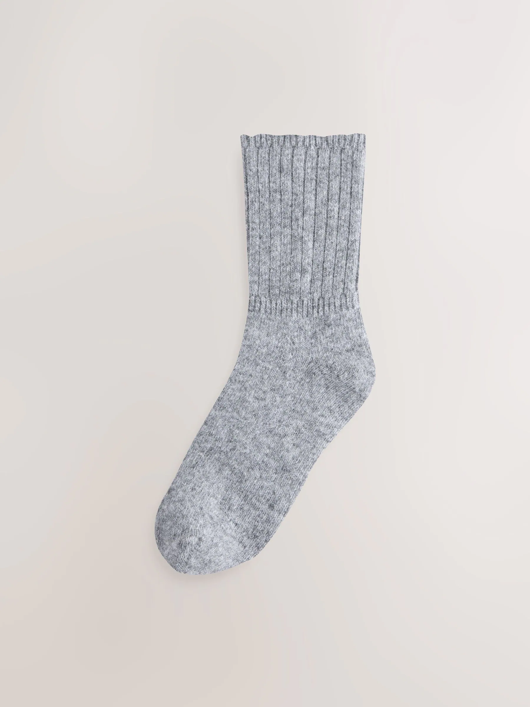 Zwart/grijs - Containing Merino Wool Ankle Socks 2 Pack
