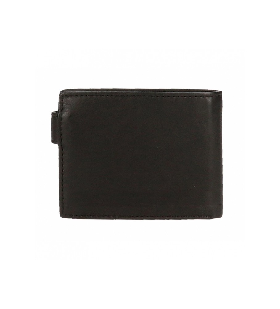 Bolsa Joumma Cartera Adept Alan Negro -11x8,5x1cm-